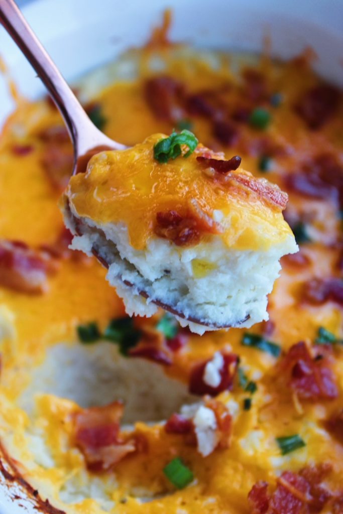 Loaded Potato Casserole - Cuisine & Cocktails