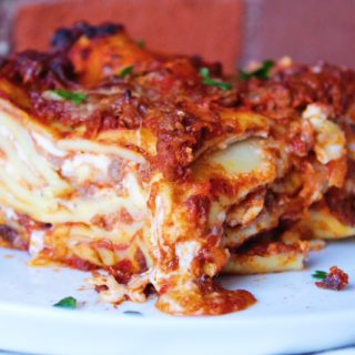 Lasagna with Homemade Noodles